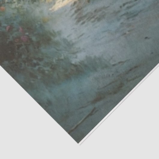 Een dag op het strand tissuepapier (Detail)