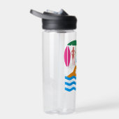 Een dag op het strand waterfles (Rechts)