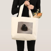 Een dag oud slijmen grote tote bag (Voorkant (product))
