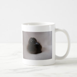 Een dag oud slijmen koffiemok