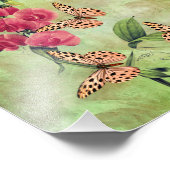 Eén dag per dag en één keer bloem Inspirerend Foto Afdruk (Hoek)