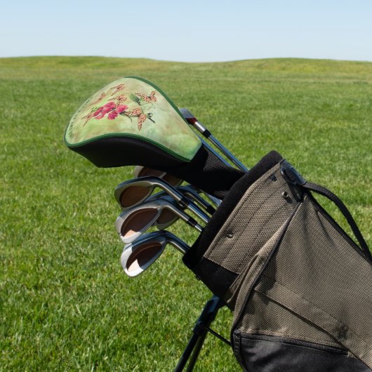 Eén dag per dag en één keer bloem Inspirerend Golfheadcover (Insitu)