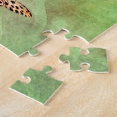 Eén dag per dag en één keer bloem Inspirerend Legpuzzel (Zijkant)