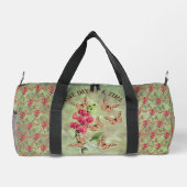 Eén dag per dag en één keer bloem Inspirerend Plunjezak (Achterkant)