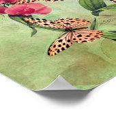 Eén dag per dag en één keer bloem Inspirerend Poster (Hoek)