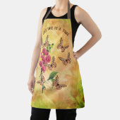 Eén dag per dag en één keer bloem Inspirerend Schort (Insitu)