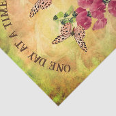 Eén dag per dag vlinder Inspirerend Tissuepapier (Detail)