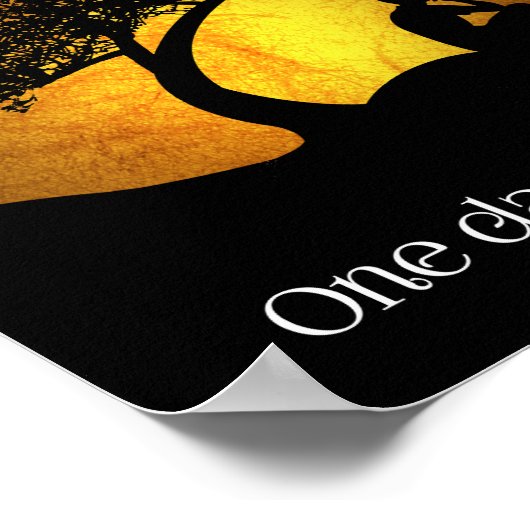 Eén dag per keer (12-staps herstelmannetjes) poster (Hoek)