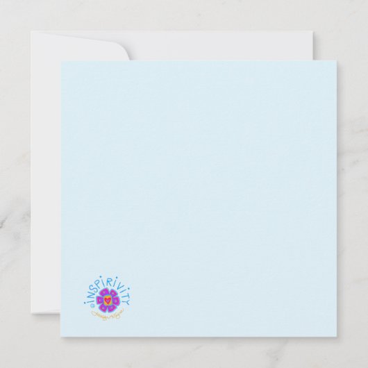 Een dag per keer Aanmoediging  Bloemen (Achterkant)