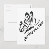 Eén dag per keer briefkaart (Voorkant / Achterkant)