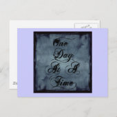 Eén dag per keer briefkaart (Voorkant / Achterkant)