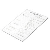 Een dag per keer dagelijkse stemming tracker notitieblok (Schuin)