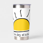 Eén dag per keer geïsoleerde drinkbeker (Links)