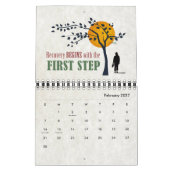 Eén dag per keer Inspirerend hersteloffertes Kalender (Feb 2027)