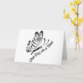 Eén dag per keer kaart (Gele Bloem)