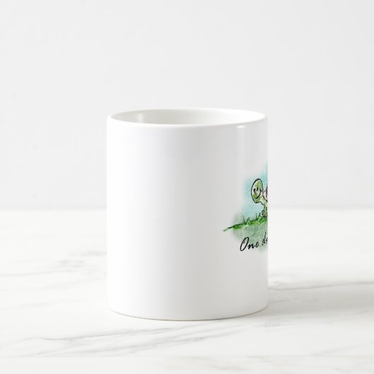 Eén dag per keer magische mok (Center)