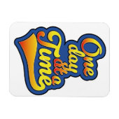 Eén dag per keer magneet (Horizontaal)