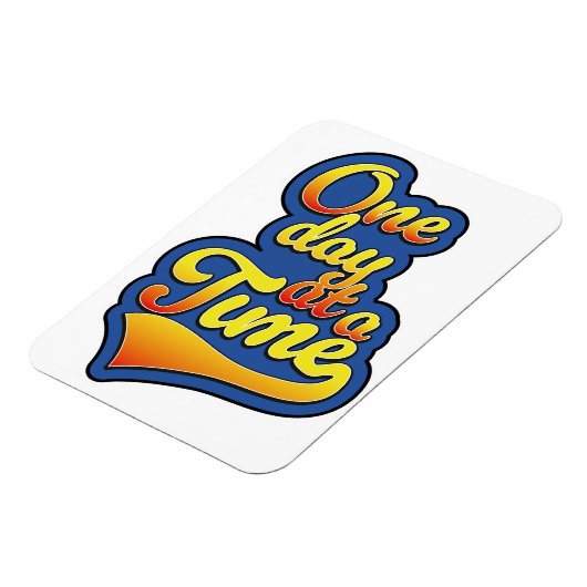 Eén dag per keer magneet (Linkerzijde)