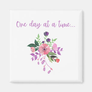 Eén dag per keer magneet