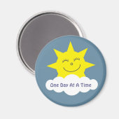 Eén dag per keer magneet (Voorkant / Achterkant)