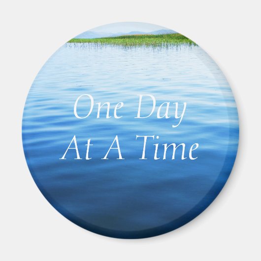 Eén dag per keer magneet (Voorkant)