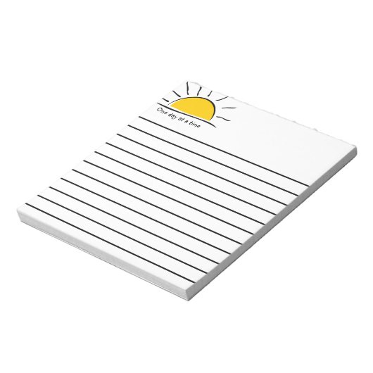 Eén dag per keer notitieblok (Linkerzijde)