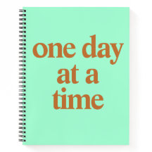 Eén dag per keer Notitieboek