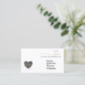 Eén dag per keer ODDAT bellen kaarten Visitekaartje (Staand voorkant)