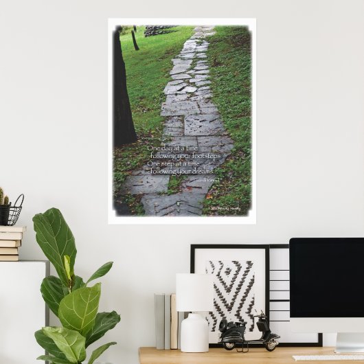 Eén dag per keer poster (Thuiskantoor)