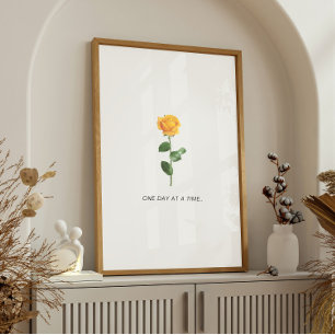 Eén dag per keer poster