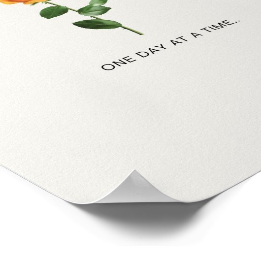 Eén dag per keer poster (Hoek)