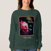 Eén dag per keer prijsopgave langzaam Inspirerend Trui (Voorkant)