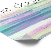 één dag per keer prijsopgave motivatie op abstract poster (Hoek)