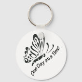 Eén dag per keer sleutelhanger (Voorkant)