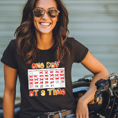 Eén dag per keer t-shirt