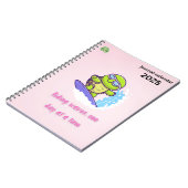 Een dag per keer - Turtle Vibes Gifts Notitieboek (Linkerzijde)