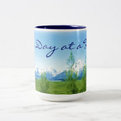 Eén dag per keer wordt de mok in Time geborgen (Center)