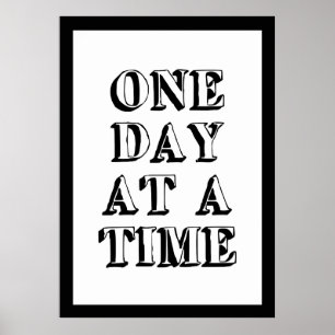 Eén dag poster