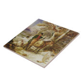 Een dag sport, 1826 (olie op canvas) tegeltje (Zijkant)