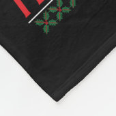 Een dag steenkool versus 364 dagen plezier fleece deken (Hoek)