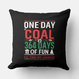 Een dag steenkool versus 364 dagen plezier kussen