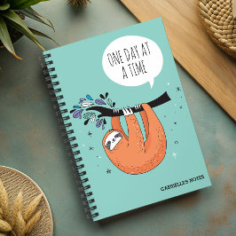 Een dag tegelijk - grappige sleuf notitieboek