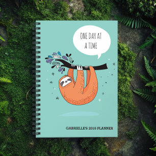 Een dag tegelijk - grappige sleuf planner