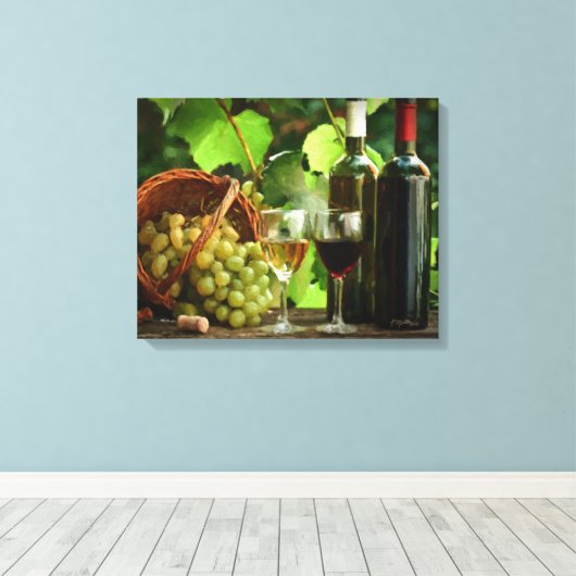 Een dag van de Korte Afdrukken van het Canvas van  (Insitu (Houten vloer))