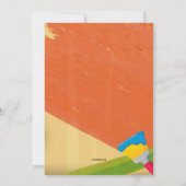 Een dag van de Kunst Uitnodiging (Achterkant)