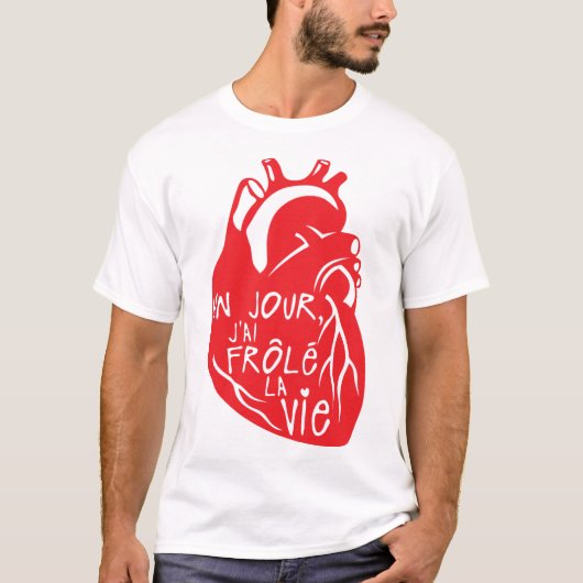 Een dag van het leven t-shirt (Voorkant)