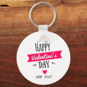 Een dag van liefde en iedereen die van sleutelhang sleutelhanger (Voorkant)