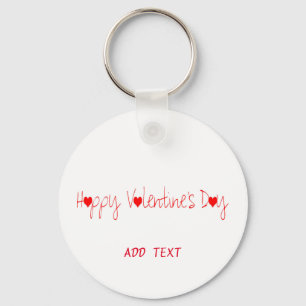 Een dag van liefde en iedereen die van sleutelhang sleutelhanger