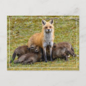 Een dag van mama briefkaart (Voorkant)