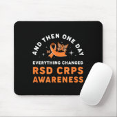 Eén dag veranderde alles Rsd Crps bewustzijn Muismat (Met muis)